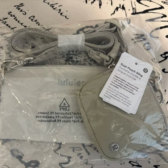 LULULEMON DUAL POUCH SLING
RAW LINEN/BONE - Picture 7 of 14